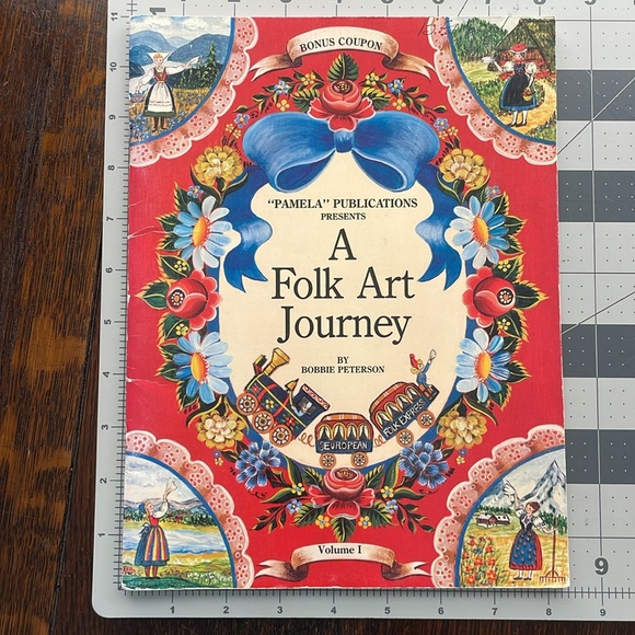 A Folk Art Journey /Bobbie Peterson, V1, c1986 (Norway, Germany, Sweden, Swiss) - Picture 2 of 12